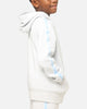 Jordan Kids' Flight MVP Fleece Pullover Hoodie Pure Platinum