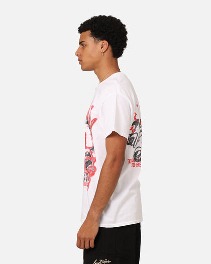 Rats Get Fat Screw Up T-Shirt White