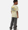 Santa Cruz Kid's Snake Dot Strip T-Shirt Light Green