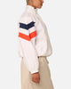 Adidas Women's Half-Zip Windbreaker Jacket Cloud White