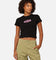 X-Girl Women's Tribal Oval Rib T-Shirt Black