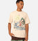 Market Smiley Quiet Time T-Shirt Ecru