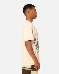 Market Smiley Quiet Time T-Shirt Ecru