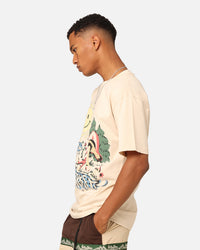 Market Smiley Quiet Time T-Shirt Ecru