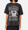 Mitchell & Ness Women's Las Vegas Raiders Arch Logo T-Shirt Faded Black