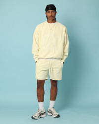 Carré Academy Oversized Crewneck Yellow