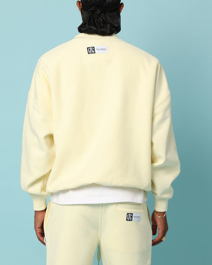 Carré Academy Oversized Crewneck Yellow