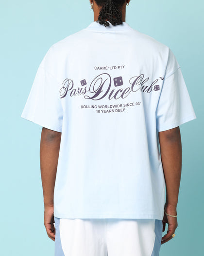 Carré Players Oversized T-Shirt Light Blue