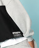 Carré Paris Dice Club Oversized Panel Crewneck Grey Marle/Black