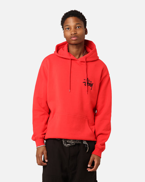 Stüssy Dragon Hoodie Pigment Red