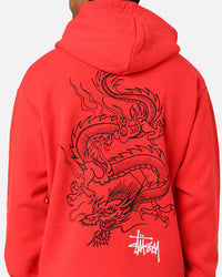 Stüssy Dragon Hoodie Pigment Red