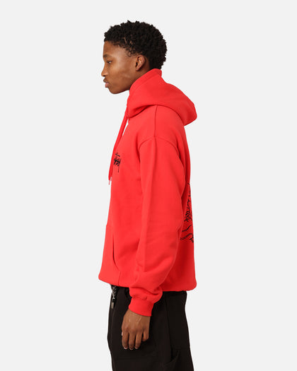Stüssy Dragon Hoodie Pigment Red
