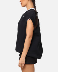 Nike Women's Sportswear Pheonix Fleece V-Neck Vest Black/Sail
