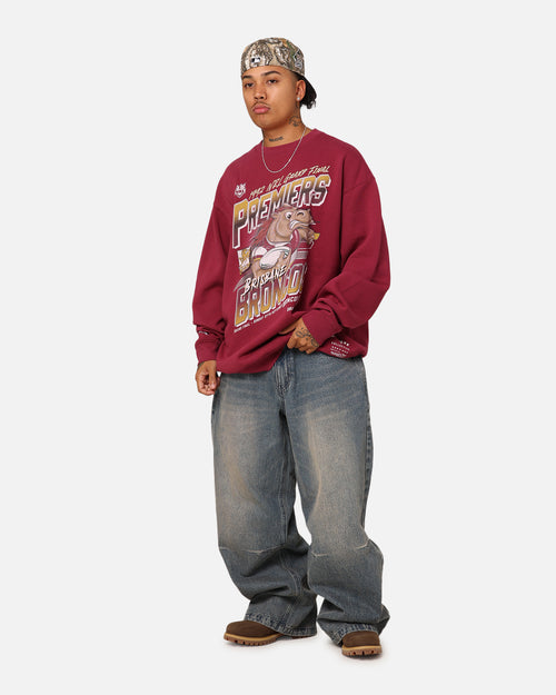 Mitchell & Ness Brisbane Broncos 1992 Grand Final Crewneck Maroon