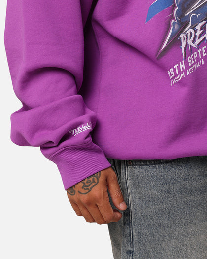 Mitchell & Ness Melbourne Storm Premiers 1999 Season Crewneck Purple