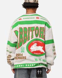 Mitchell & Ness South Sydney Rabbitohs Team Crewneck Grey Marle