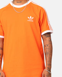 Adidas 3-Stripes T-Shirt Orange