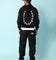 Carré Rosebowl Zip Up Hoodie Black