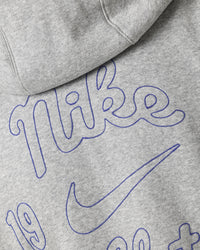 Nike Sportswear Club Essential Full Zip Hoodie Dark Grey Heather