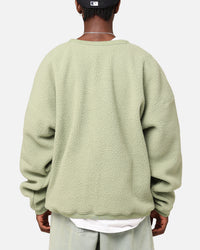 Nike Sherpa Winter Crewneck Oil Green/Black