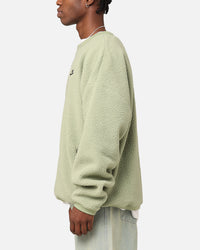 Nike Sherpa Winter Crewneck Oil Green/Black