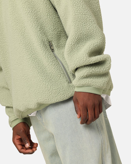 Nike Sherpa Winter Crewneck Oil Green/Black