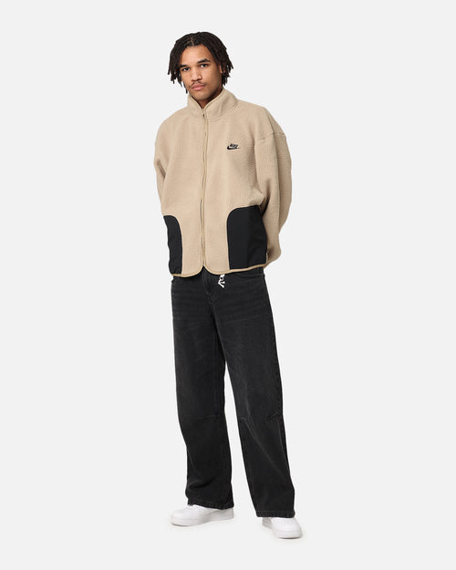 Nike Sherpa Winter Jacket Khaki/Black