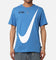 Nike Sportswear Big Swoosh T-Shirt Star Blue