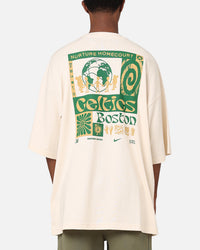 Nike Boston Celtics NBA Courtside Oversized T-Shirt Pure