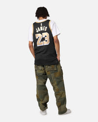 Nike LeBron James Los Angeles Lakers Dri-FIT 2024 Select Series Jersey Black/Gold