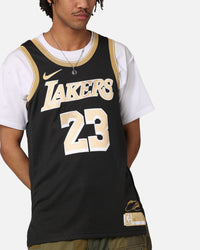 Nike LeBron James Los Angeles Lakers Dri-FIT 2024 Select Series Jersey Black/Gold