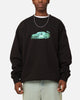 Stüssy Race Car Fleece Crewneck Pigment Black