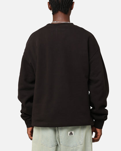 Stüssy Race Car Fleece Crewneck Pigment Black