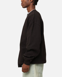 Stüssy Race Car Fleece Crewneck Pigment Black