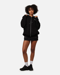 Stussy Graffiti LCB Full Zip Hoodie Pigment Black