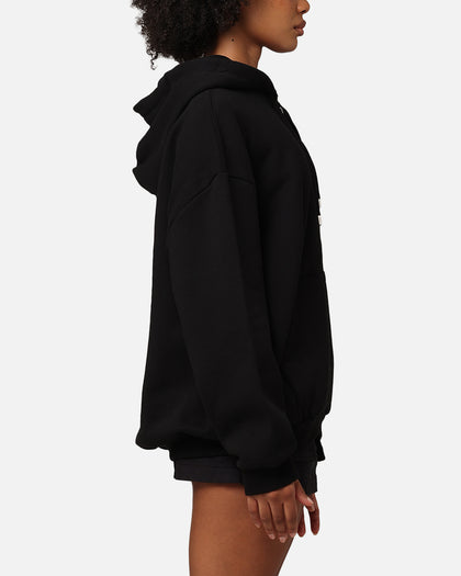 Stussy Graffiti LCB Full Zip Hoodie Pigment Black