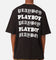 Playboy Gothic Stack T-Shirt Black