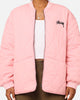 Stüssy Women's Stock Crown Quilted Jacket Pink