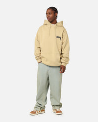 Stüssy 8 Ball Chenille Hoodie Khaki