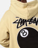 Stüssy 8 Ball Chenille Hoodie Khaki