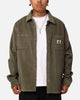 X-Large Corduroy Authentic Long Sleeve Work Shirt Military