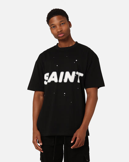 Saint Morta Faded T-Shirt Black