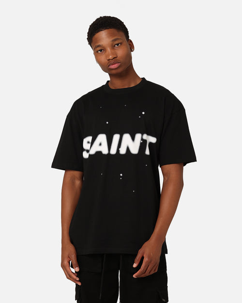 Saint Morta Faded T-Shirt Black