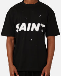 Saint Morta Faded T-Shirt Black