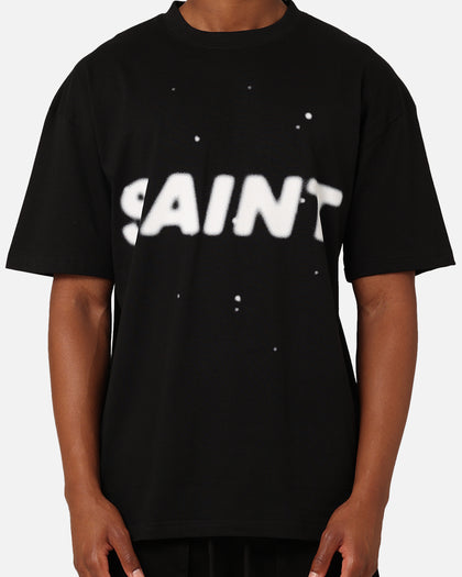 Saint Morta Faded T-Shirt Black