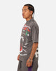 Loiter Riot Squad Vintage T-Shirt Charcoal Grey