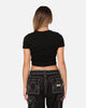 Stussy Women's 8 Ball Baby T-Shirt Black