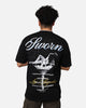 Sworn To Us Martini T-Shirt Black