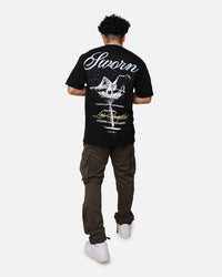 Sworn To Us Martini T-Shirt Black