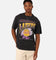 Mitchell & Ness Los Angeles Lakers Brush Off 2.0 T-Shirt Faded Black
